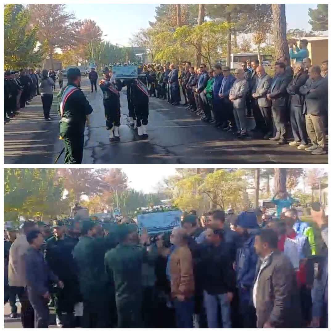 برگزاري مراسم استقبال ازشهيد گمنام در نيشابور