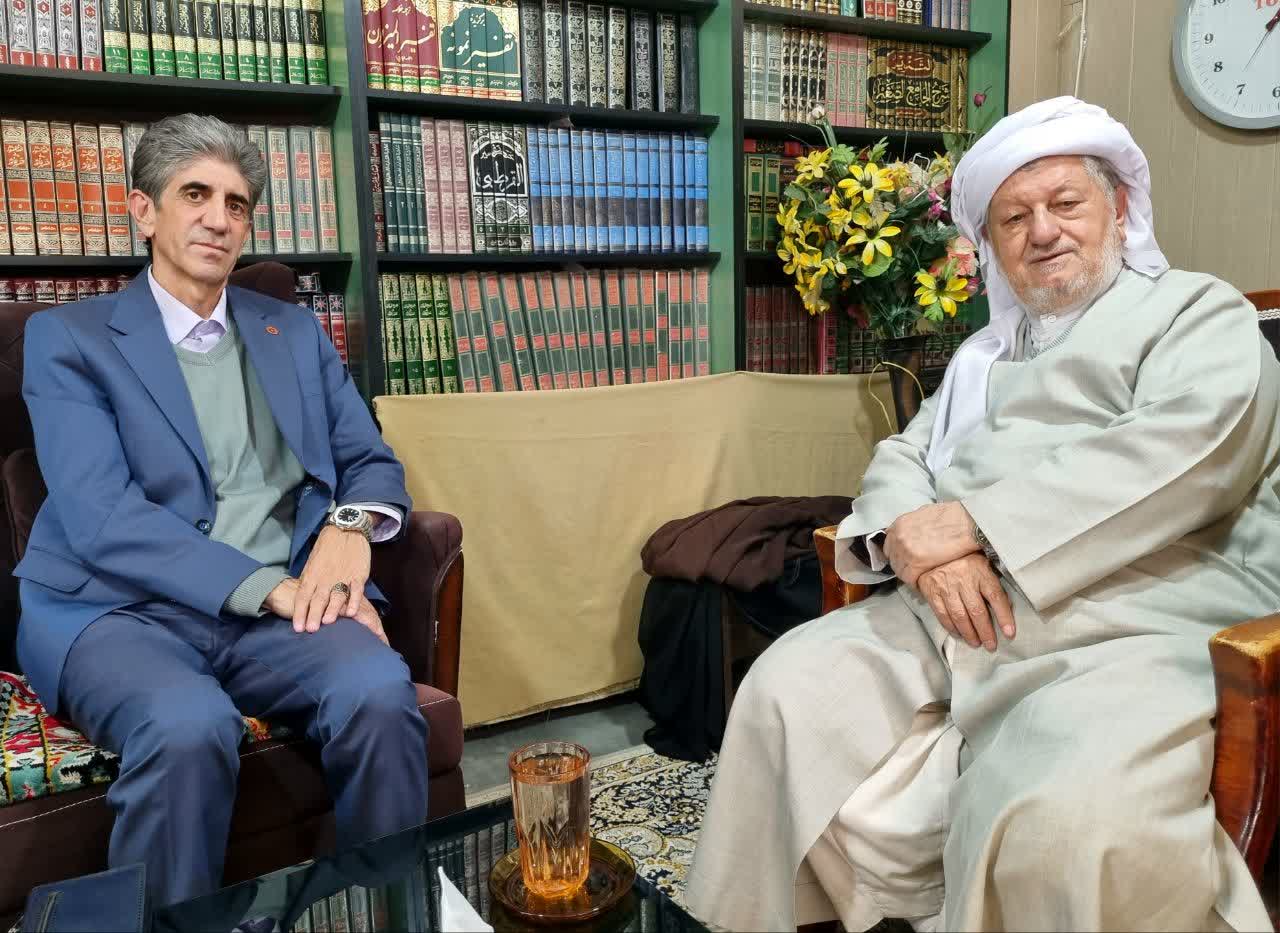 مديرکل بهزيستي با امام‌جمعه پاوه ديدارکرد