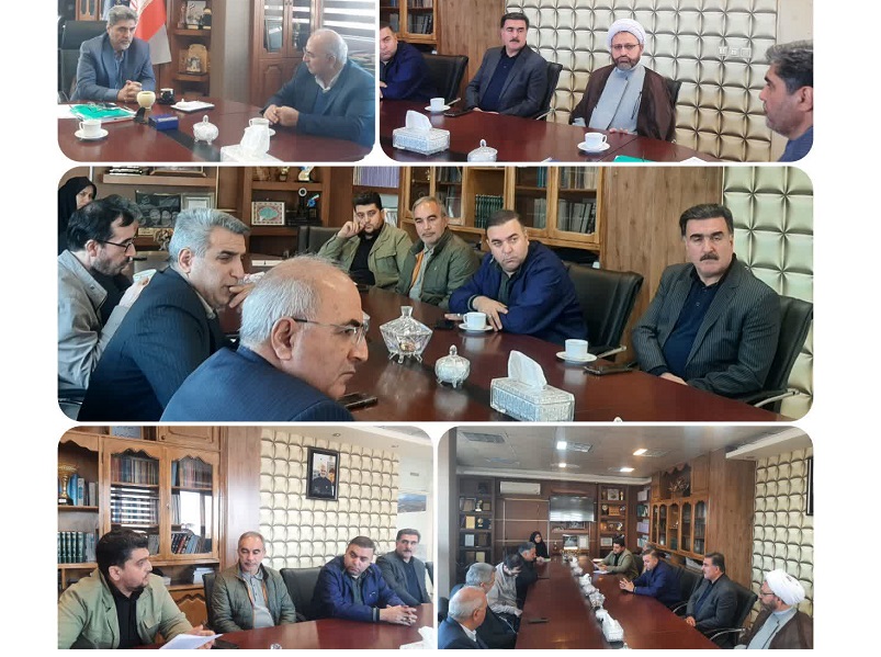 برگزاري جلسه هماهنگي برنامه‌هاي گراميداشت هفته بسيج در اداره کل تعاون، کار و رفاه اجتماعي آذربايجان شرقي