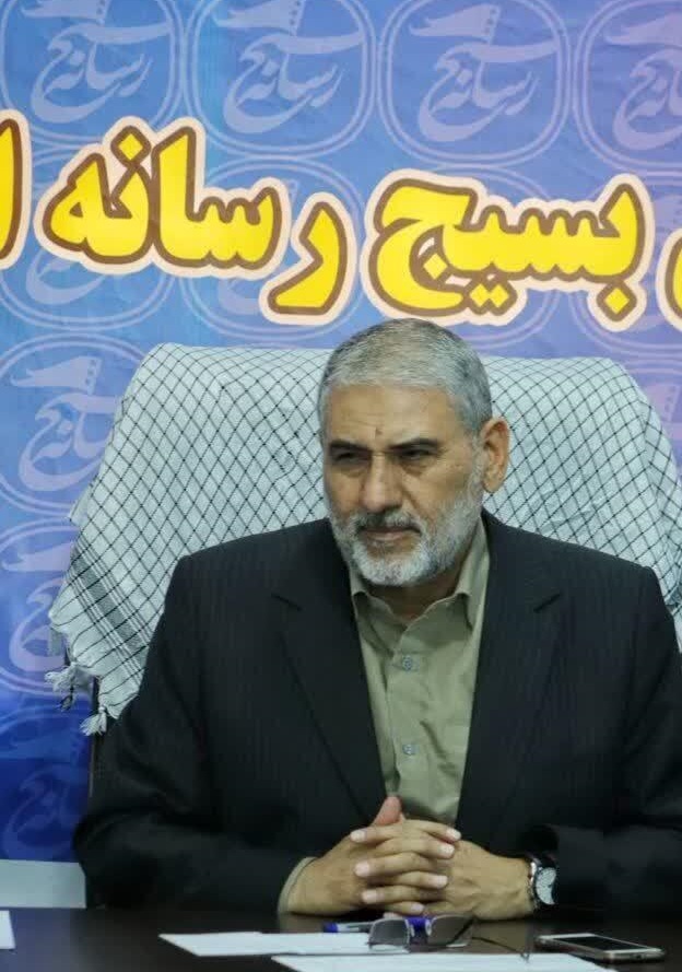 پيام تبريک سردار شاهوارپور به مناسبت کسب رتبه برتر تيم بسيج رسانه در جام رسانه اميد کشور