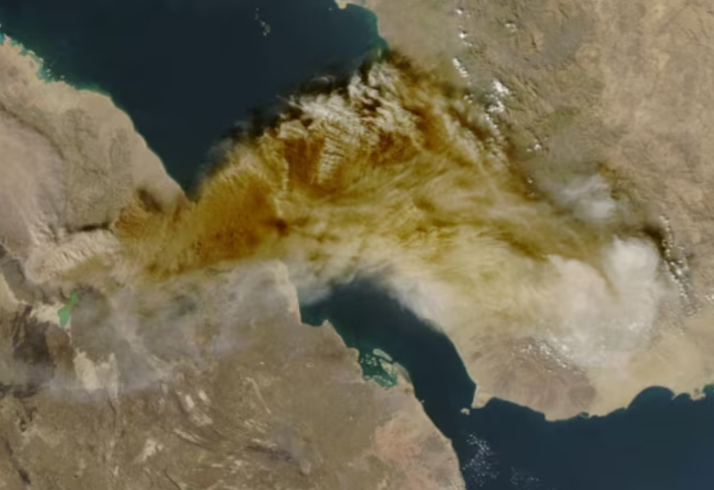 آتشفشان اتیوپی مسیرهای هوایی را فلج کرد... هند به کنسل کردن پروازها روی آورده است