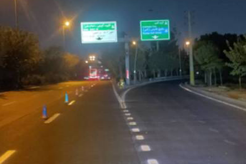 اجراي 70 هزار متر خط‌کشي محوري معابر به منظور ارتقاي ايمني تردد در منطقه 20