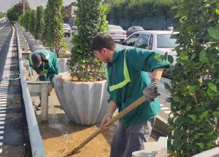 آغاز ساماندهي و زيباسازي خيابان شهيد فرحزادي