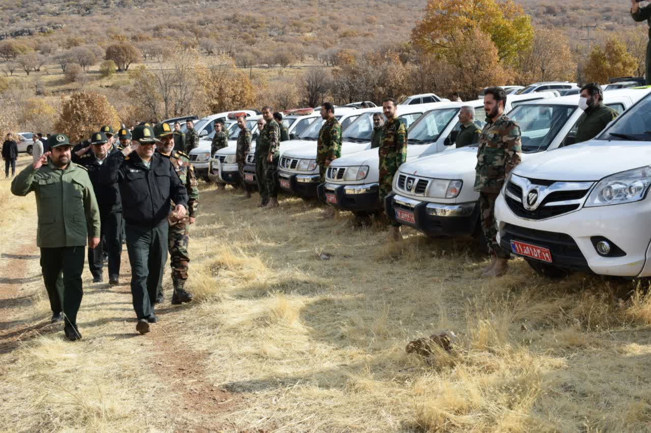 کاهش چشمگير آتش سوزي جنگلي و ارتقاي توان عملياتي نيروها شهرستان کرمانشاه