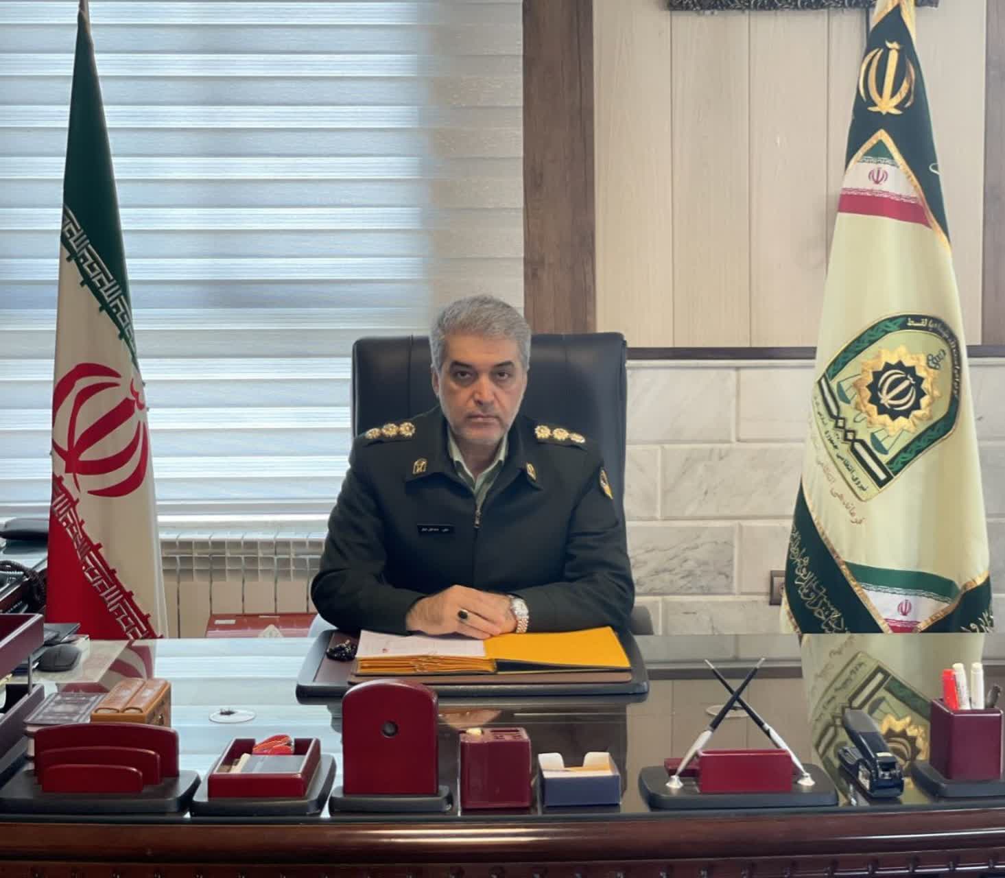 پيام تبريک معاونت اجتماعي فرماندهي انتظامي شهرستان بابل بمناسب انتصاب سرهنگ ستادعلي داداش‌تباربعنوان رئيس پليس امنيت اقتصادي استان مازندران