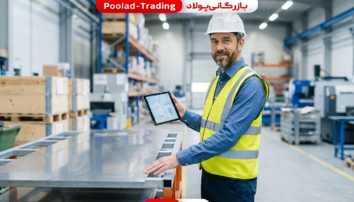 مشاوره خرید و استعلام قیمت روز ورق استیل از بازرگانی پولاد