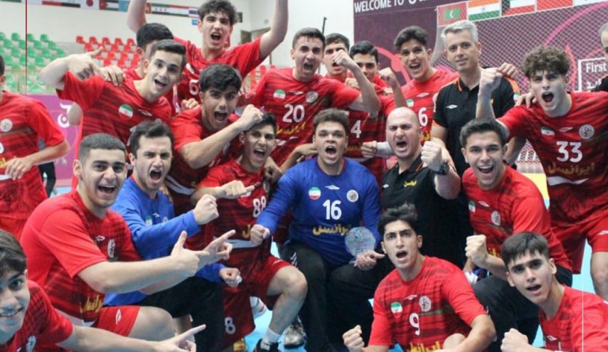تیم هندبال پسران ایران قهرمان آسیا شد
