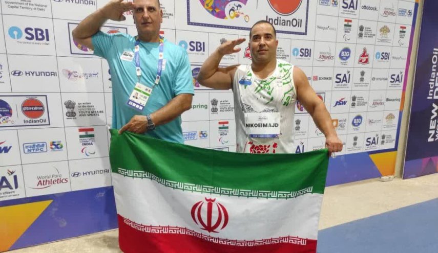 رکورد شکنی نمایندگان ایران در پارادوومیدانی هند و کسب نشان طلا