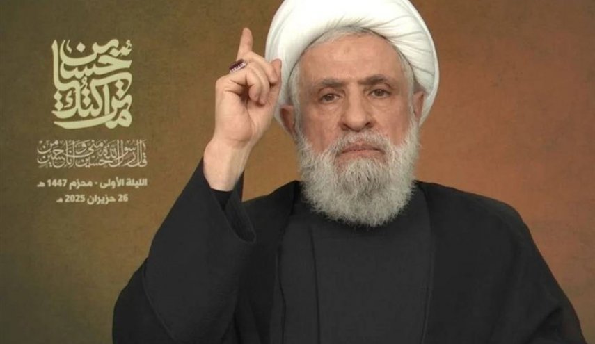 پیام شیخ نعیم قاسم برای پیشاهنگان امام مهدی (عج)؛ شما خط ولایت را به رهبری امام خامنه‌ای دنبال می‌کنید