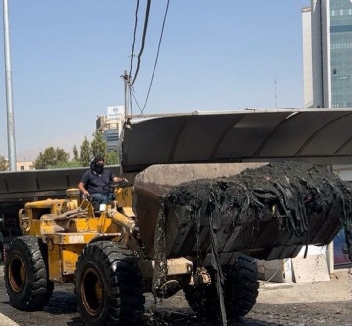 اجراي عمليات ويژه لايروبي کانال زرگنده - همت