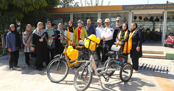 از نوسازي تجهيزات آموزشي شهرک ترافيک تا رونمايي از سه‌چرخه‌هاي ويژه توان‌يابان