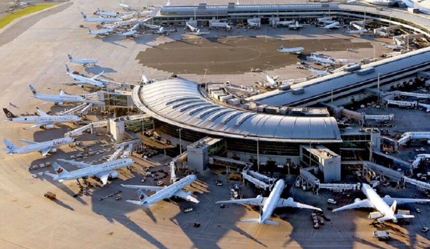 پخش پیام‌های حمایتی از حماس در فرودگاه‌های کانادا و آمریکا