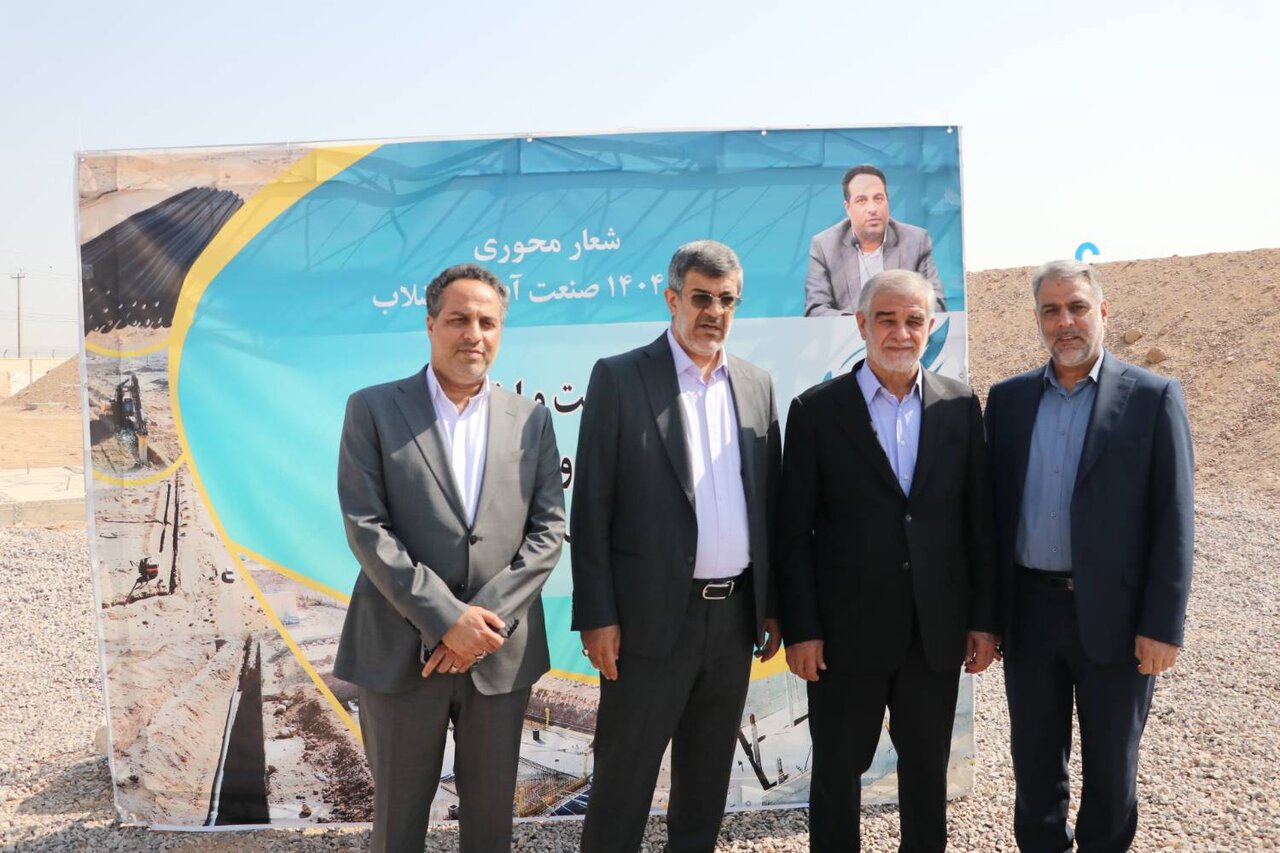 افتتاح مخزن 15 هزار متر مکعبی شهید موسوی یزد با حضور جوکار