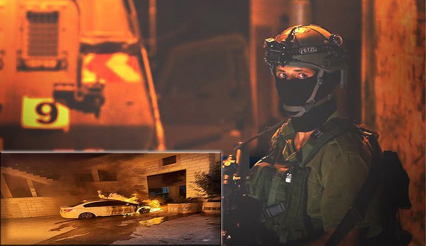 صهیونیست‌ها اموال مردم را به آتش کشیدند و چند جوان را با خود بردند