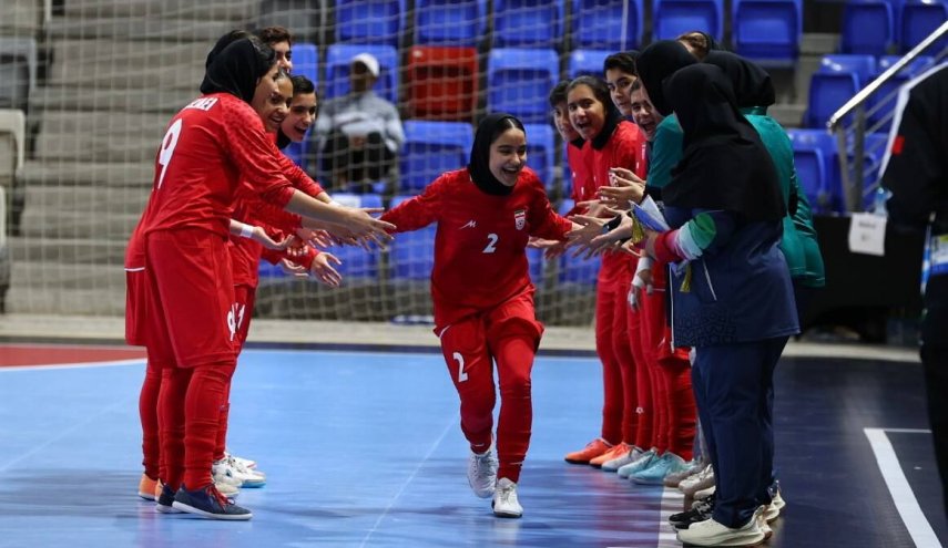 تیم فوتسال دختران راهی نیمه‌نهایی شد