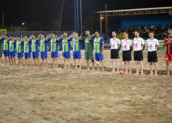 اعلام زمان مراسم اختتامیه و جشن قهرمانی لیگ برتر فوتبال ساحلی