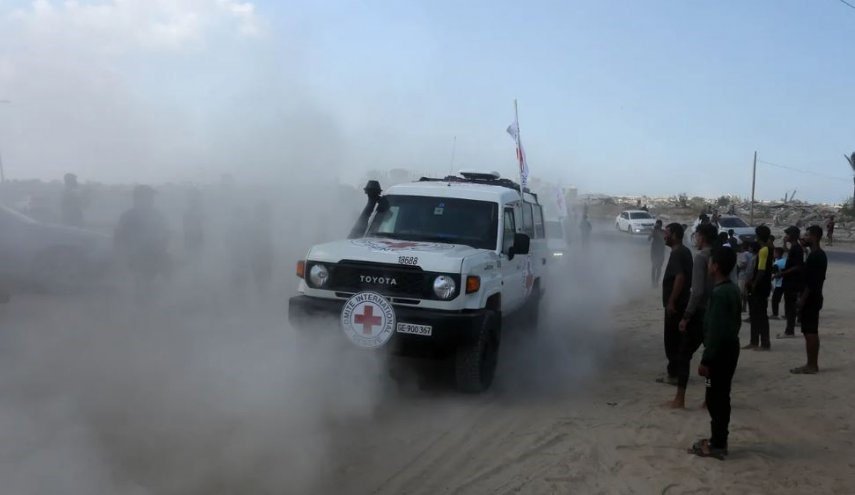 تحویل جنازه اسیر اسرائیلی به صلیب سرخ