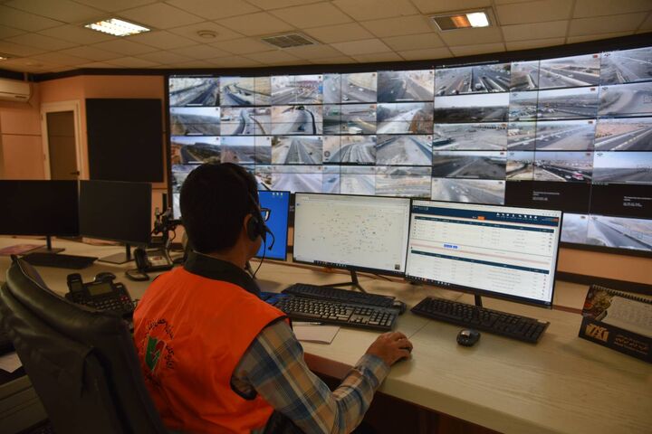 ترافيک سنگين در آزادراه قزوين–کرج