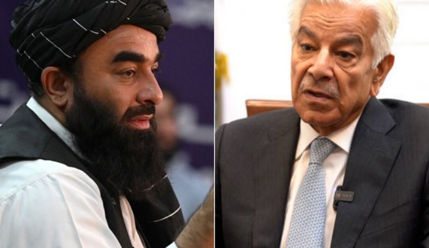 واکنش وزير دفاع پاکستان به اظهارات سخنگوي طالبان