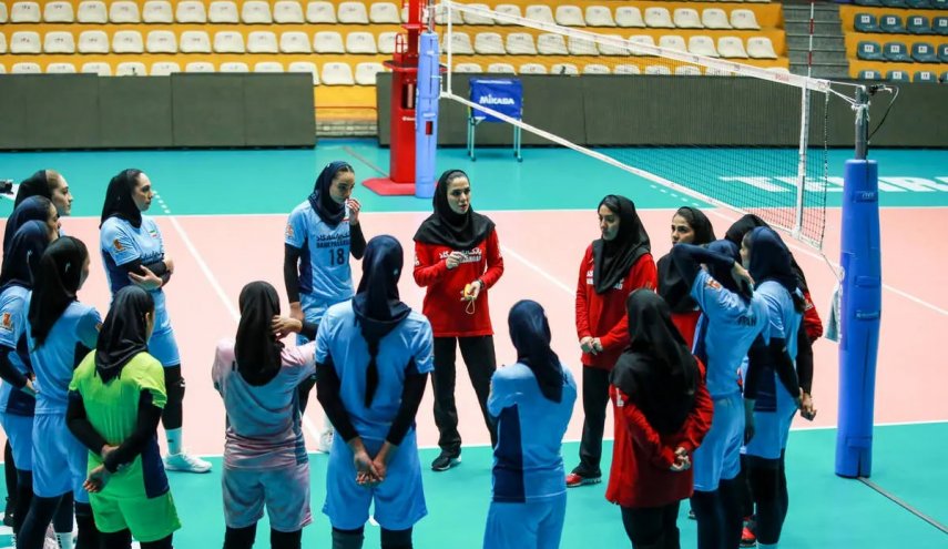 حضور بانوان والیبالیست ایران در بازیهای همبستگی اسلامی ریاض