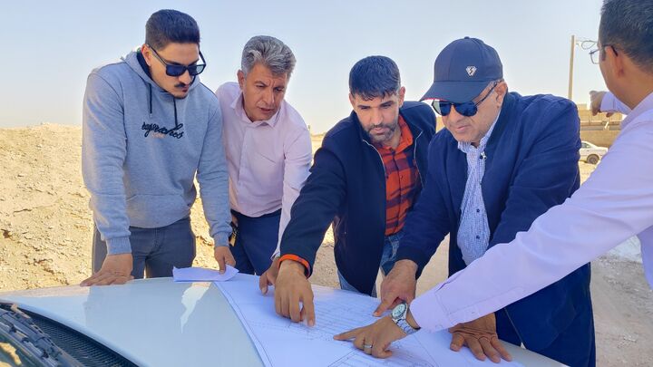 روند پیشرفت پروژه‌های نهضت ملی مسکن و جوانی جمعیت در شهر باغین کرمان بررسی شد