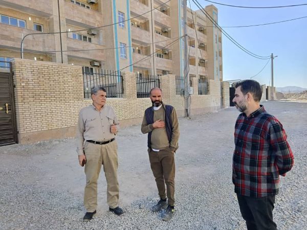 بازديد نهايي از واحدهاي آماده واگذاري پروژه مسکن ستاد اجرايي فرمان حضرت امام (ره) در سيستان و بلوچستان