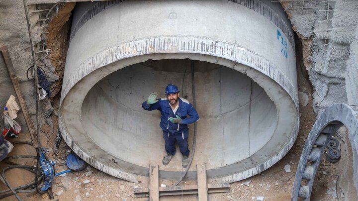 توسعه 6 کیلومتری شبکه جمع‌آوری آب‌های سطحی پایتخت تا پایان سال