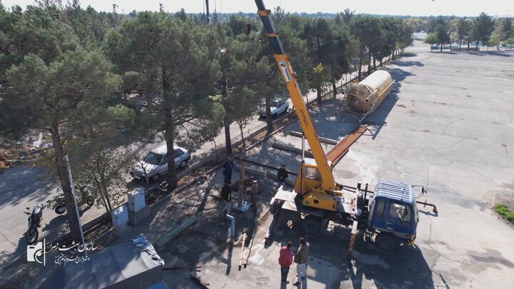 اجرای عملیات احیای 10 چاه آب دارای مجوز در بهشت زهرا(س)