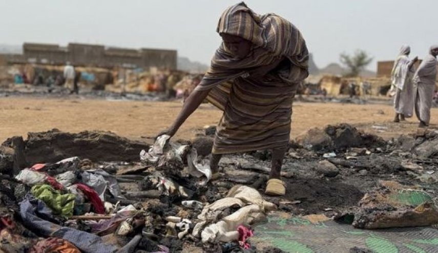 سوزاندن اجساد قربانیان در «فاشر» سودان برای پنهان کردن جنایت