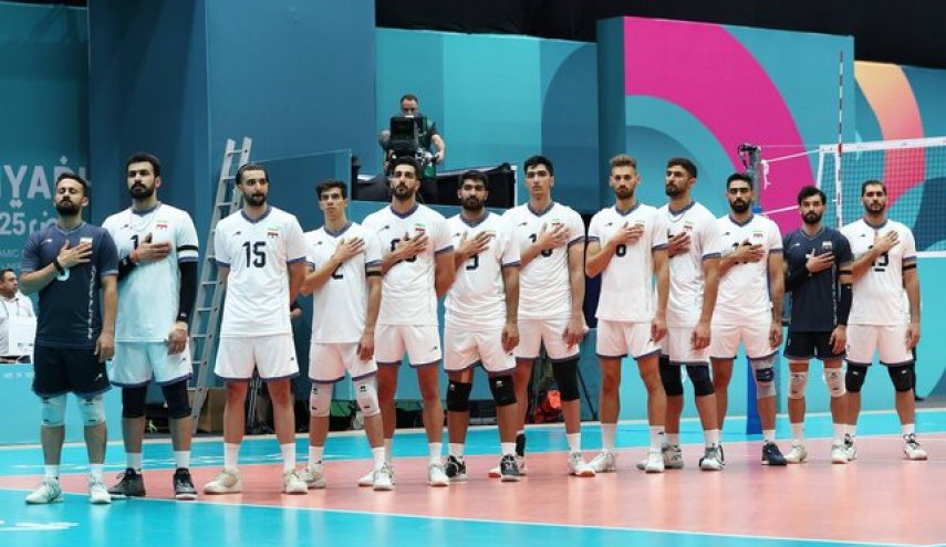 والیبال ایران در آستانه کسب طلا