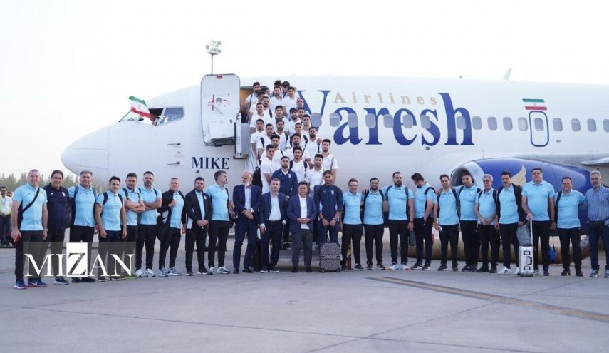 تیم ملی فوتبال ایران سرانجام به امارات رسید