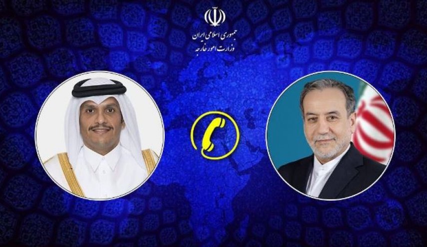 گفت‌وگوی تلفنی وزرای امور خارجه ایران و قطر
