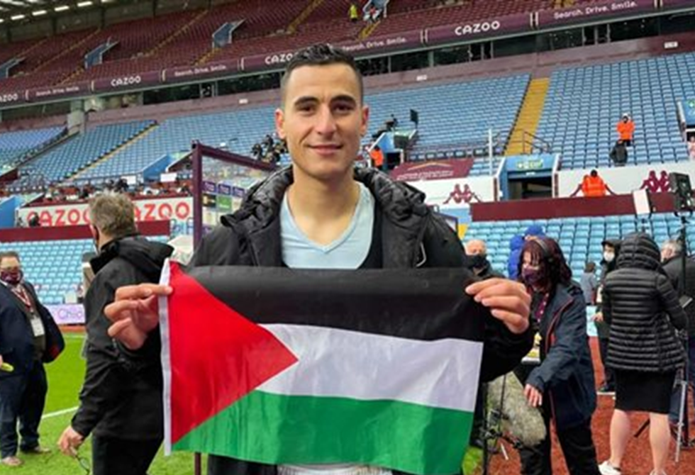 "تحيا فلسطين".. أول تعليق من أنور الغازي بعد انتصاره في قضيته ضد ماينز