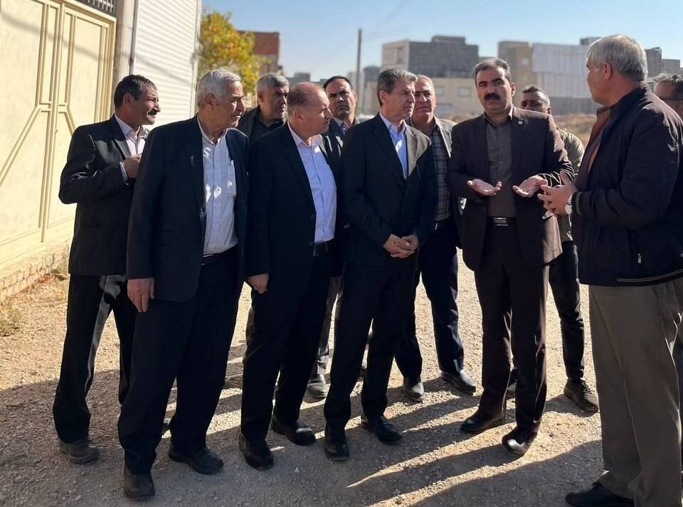 بازديد شهرياري از کوي امام‌خميني(ره) بجنورد و پيگيري مشکلات اهالي