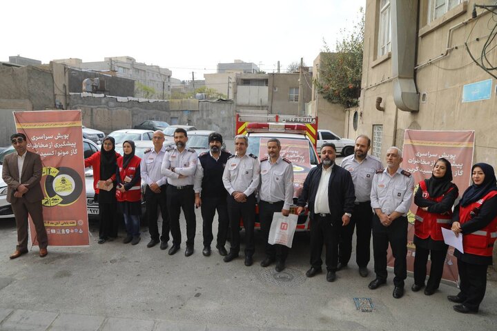 نصب بيش از 30 دستگاه کاشف گاز مونوکسيد کربن در محله باغ خزانه منطقه 17