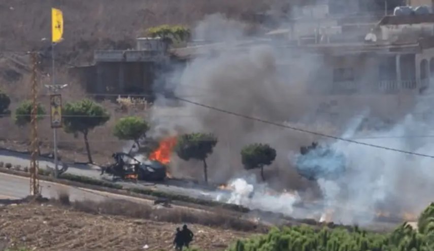 حمله پهپادی جدید رژیم صهیونیستی به یک خودرو در جنوب لبنان