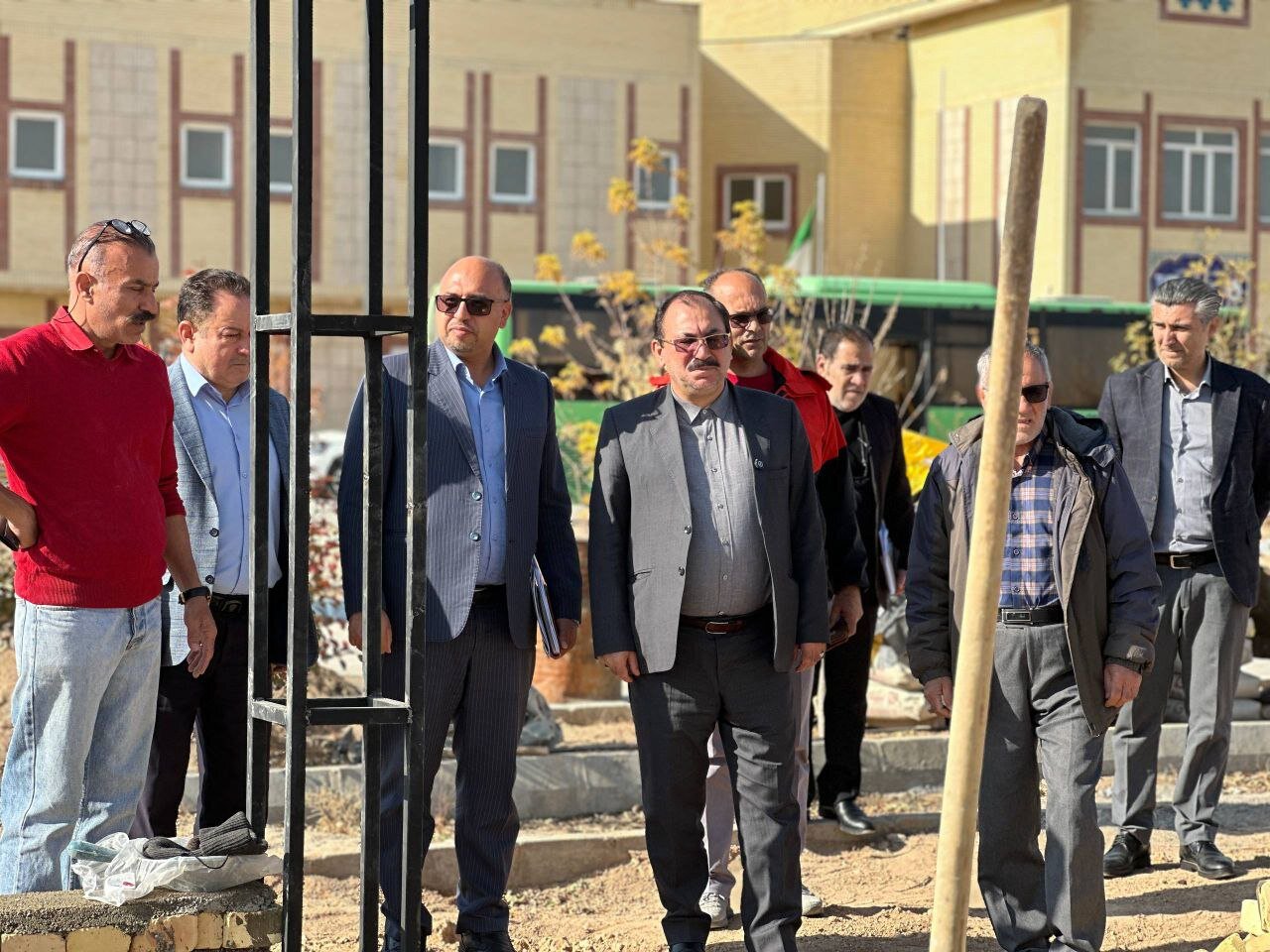 بازديد پاکمهر از پروژه‌هاي عمراني دانشگاه و ديدار با رئيس دانشگاه ملي و مهارت خراسان شمالي