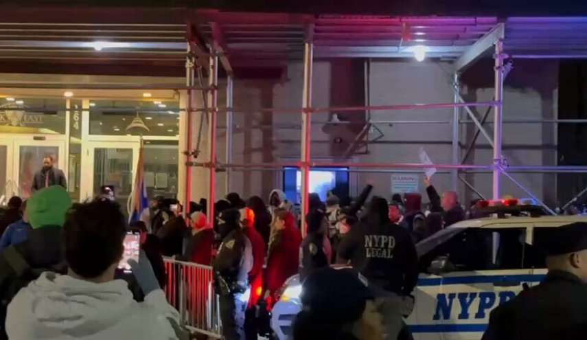 تظاهرات ضد صهيونيسم در نيويورک