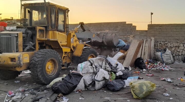 جمع‌آوري سه مرکز غيرمجاز دپوي پسماند خشک در ناحيه سه منطقه 19