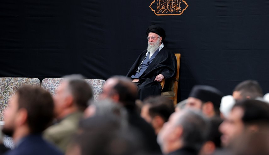 دومین شب عزاداری شهادت حضرت فاطمه(س) با حضور رهبر انقلاب