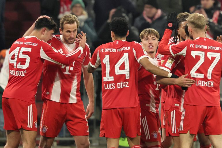 بايرن ميونخ يسحق فرايبورغ وليفرکوزن يستمر في المطارده