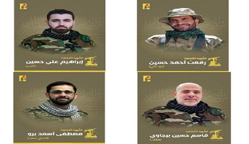 شهادت 4 نیروی حزب الله در پی حمله اسرائیل به جنوب بیروت