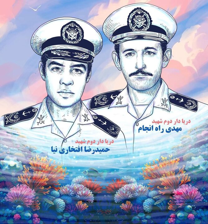 ديوارنگاري يادمان شهيدان افتخاري‌نيا و راه‌انجام در تهران اجرا شد