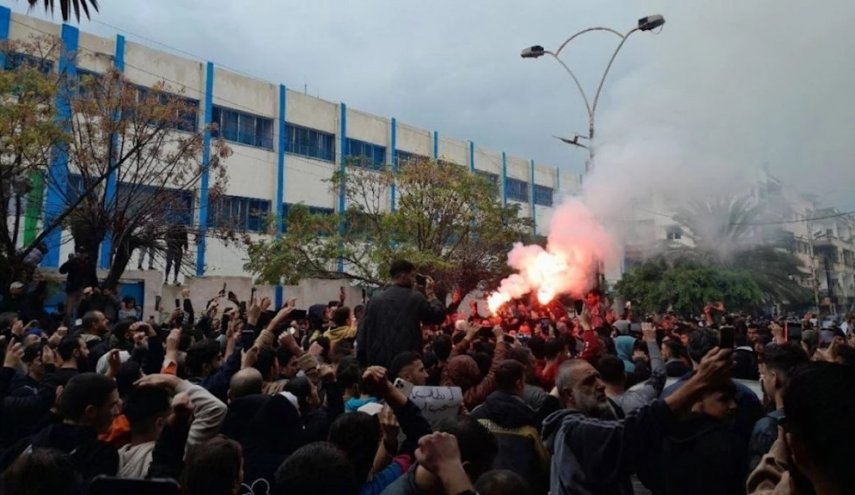 تظاهرات ده‌ها هزار علوی در سوریه