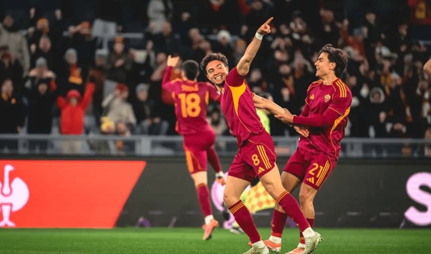 روما يهزم ميتييلاند ويحقق انتصاره الثالث في الدوري الأوروبي