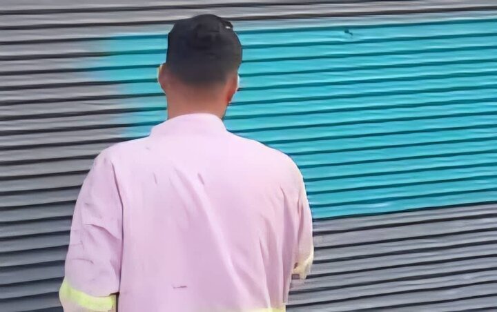 بازآفريني بصري خيابان دماوند با بهسازي جداره‌ها