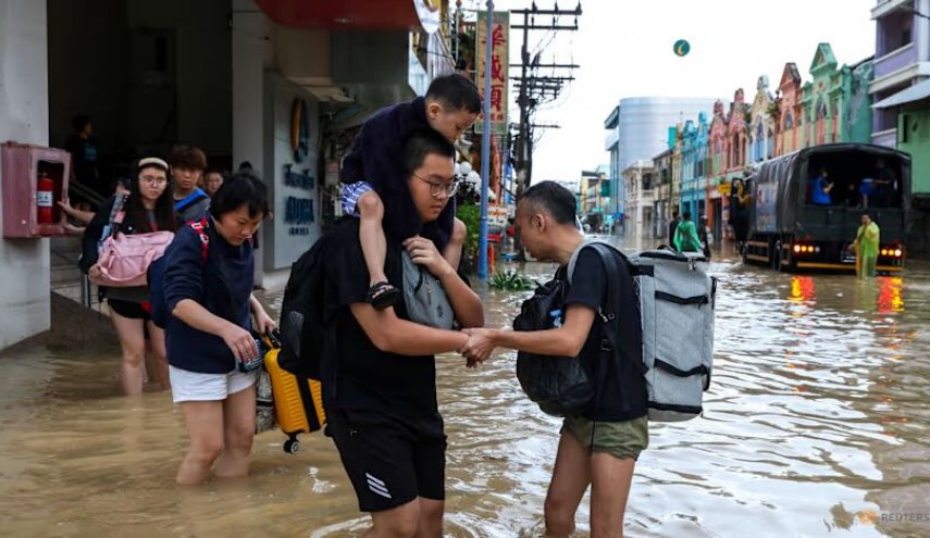 شمار قربانیان سیلاب‌های ویرانگر جنوب شرق آسیا به  1000 نفر رسید