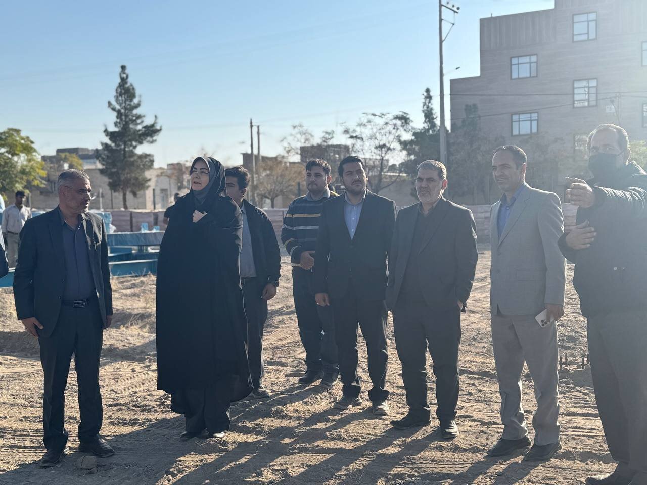 بازديد زنگنه از عمليات بزرگترين مجموعه فرهنگي شهرستان «مه ولات»