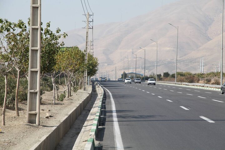 ساماندهي و اصلاح هندسي در بلوار غربي ورزشگاه آزادي