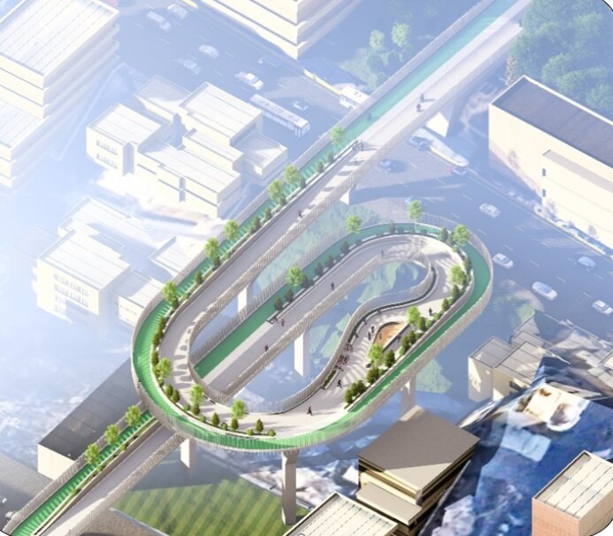 پروژه مسير طبيعت در منطقه 6 کليد خورد